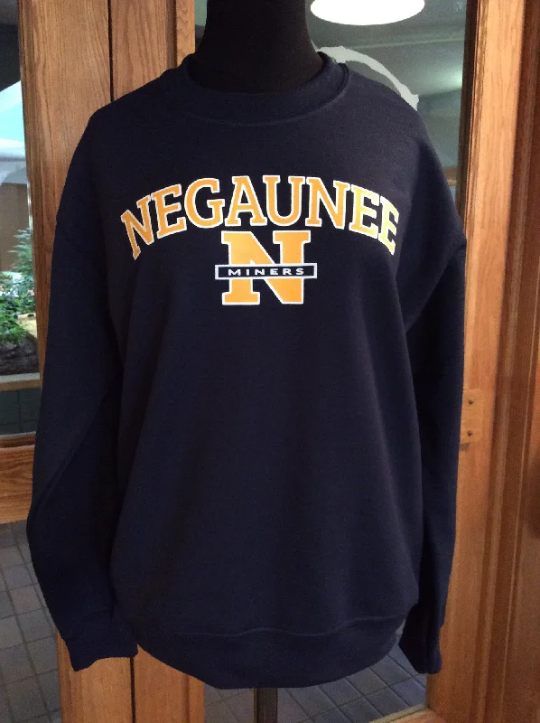 Negaunee Miner ""N"" Crewneck