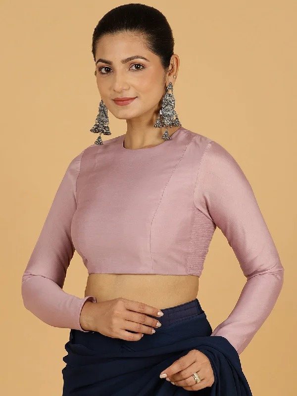 Jaya x Rozaana |  Saree Blouse in Lilac