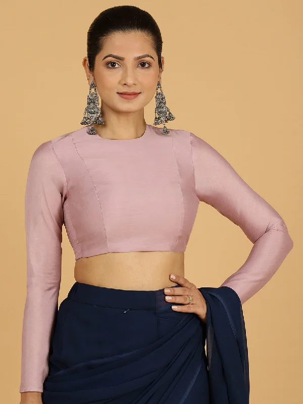 Jaya x Rozaana |  Saree Blouse in Lilac