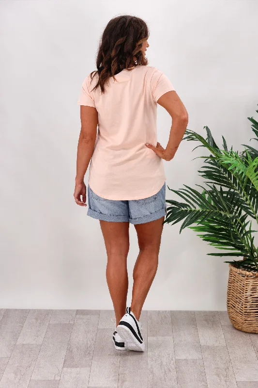 AS Colour Mali Tee Pale Pink