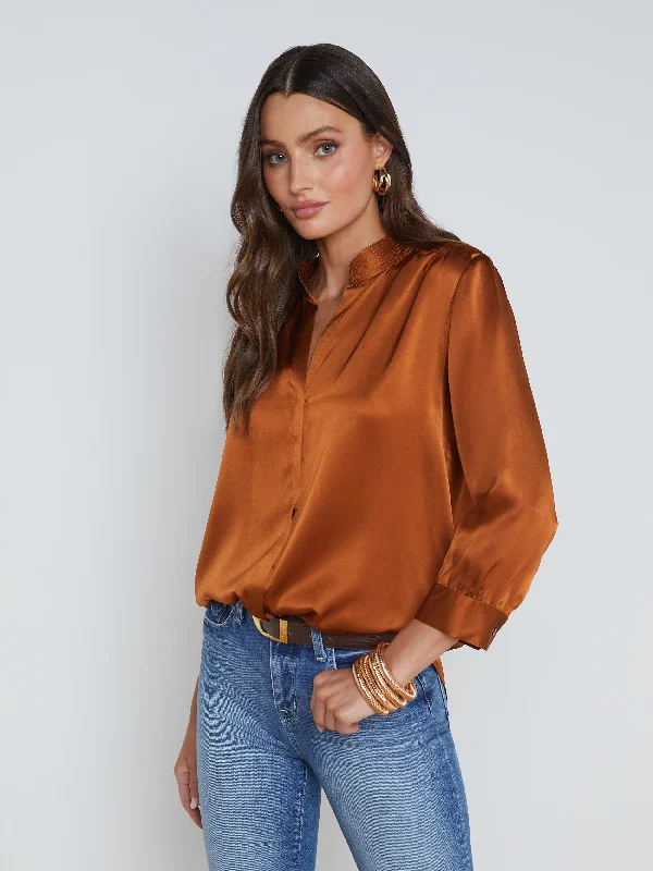 Brisbane Silk Blouse