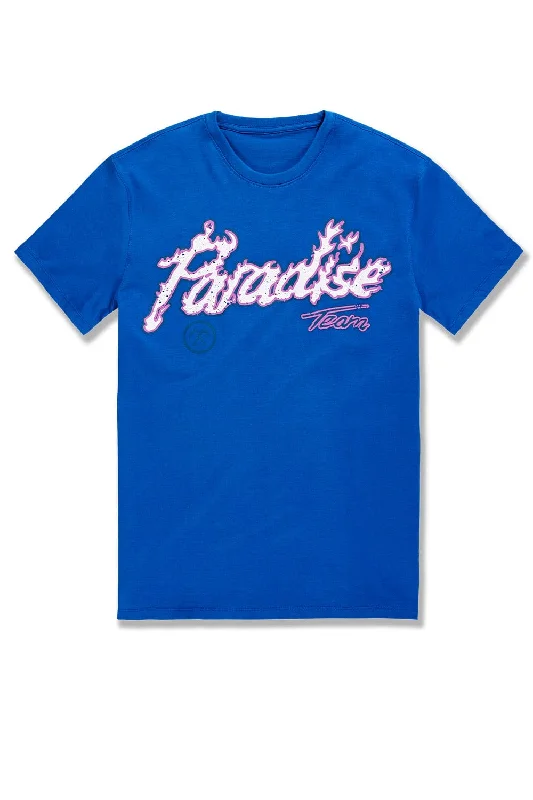 Big Men's Paradise Tour T-Shirt (Royal)