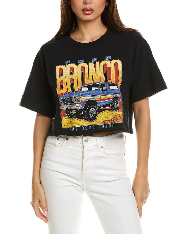 Junk Food Bronco 79 Flea Market Crop T-Shirt