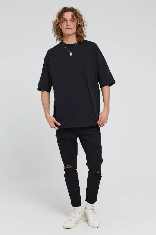 Neovision Base Oversize Super Heavy Tee Black