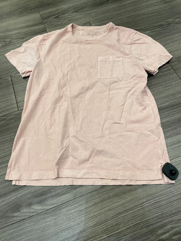 Pink Top Short Sleeve Banana Republic, Size M