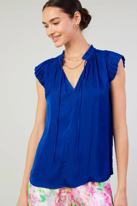 Margot Pleated Blouse