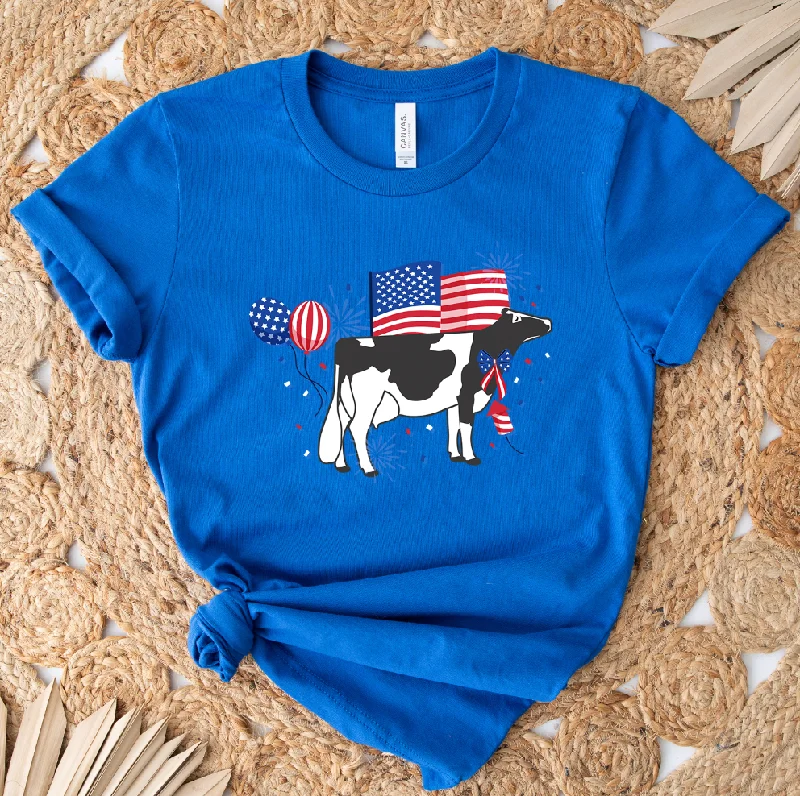 USA Dairy Cow T-Shirt (XS-4XL) - Multiple Colors!