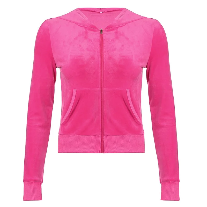 only pink jacket / M