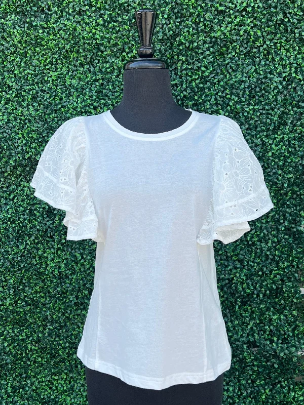 Flutter Sleeve Tee