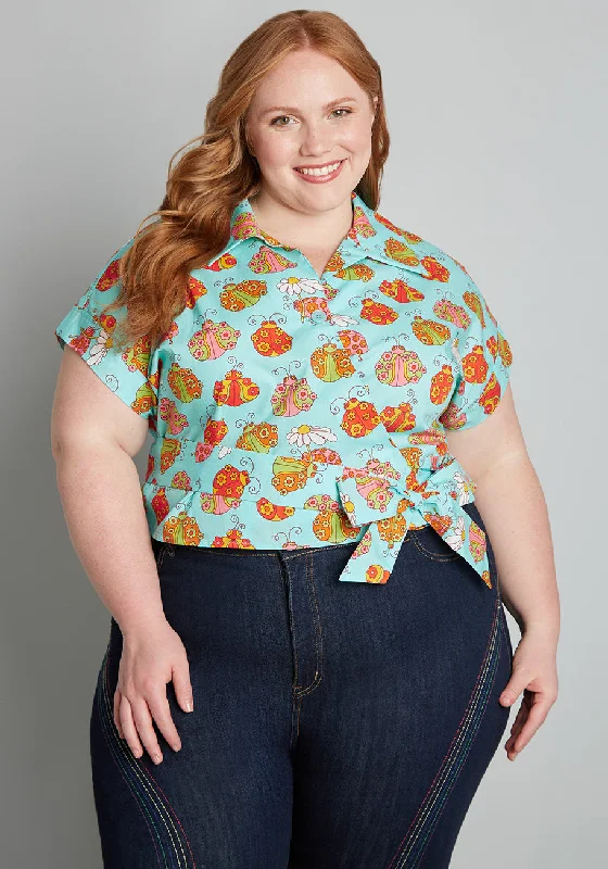 ModCloth x Marisol Muro Fabulous Fantasies Wrap Top