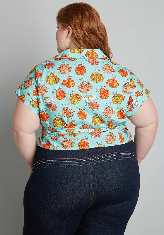 ModCloth x Marisol Muro Fabulous Fantasies Wrap Top