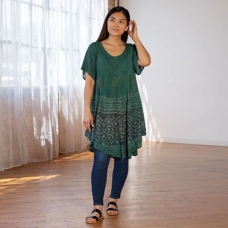 Emerald Bay Short Sleeve Tunic