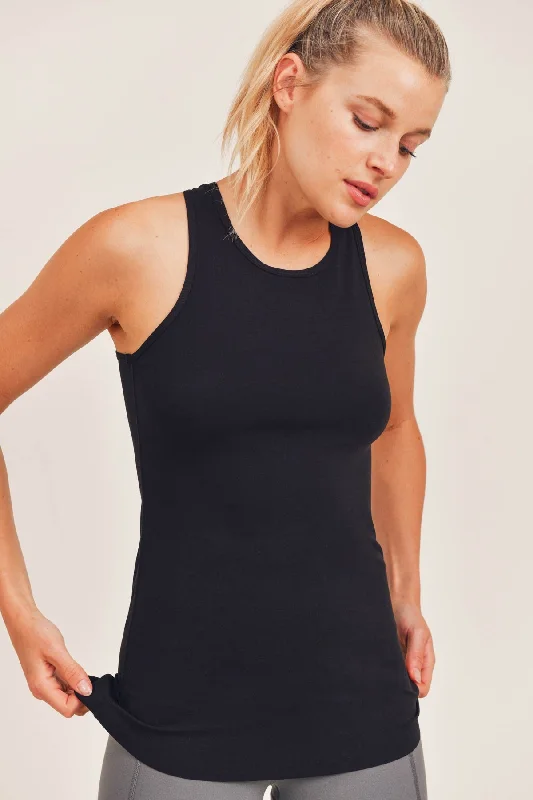 Black Activewear Tank Top | Boutique Elise | Brittany