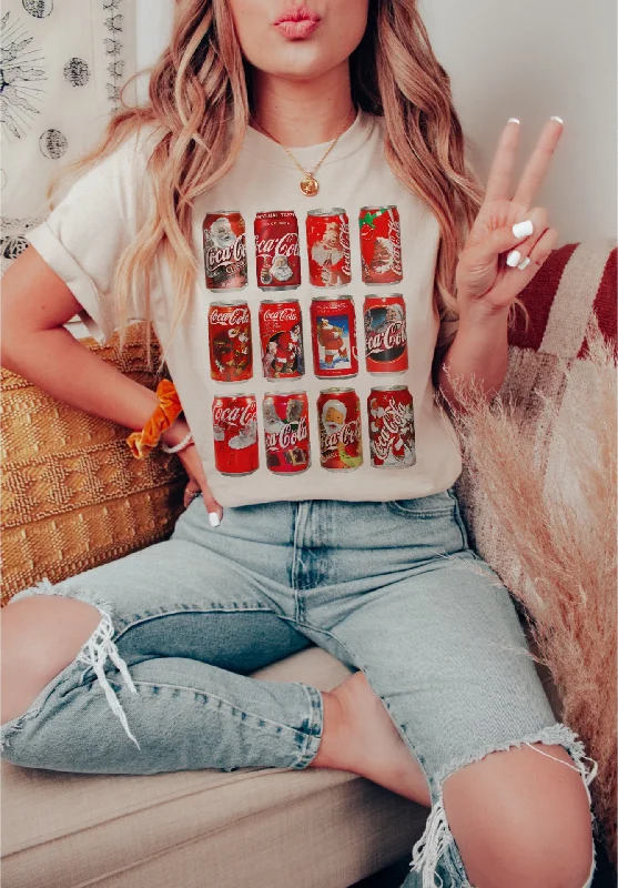 Classic Cola Santa tee