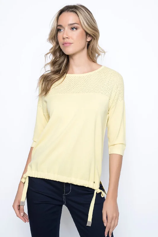 Drawstring Hem Top