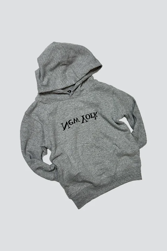 Grey Kids New York Logo Hoodie