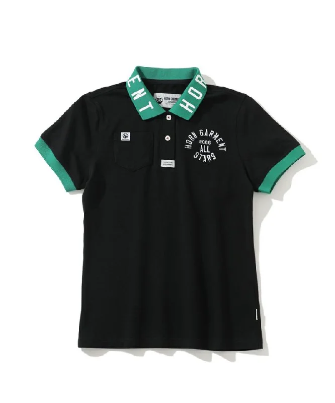 Women's All Star Polo BLACK