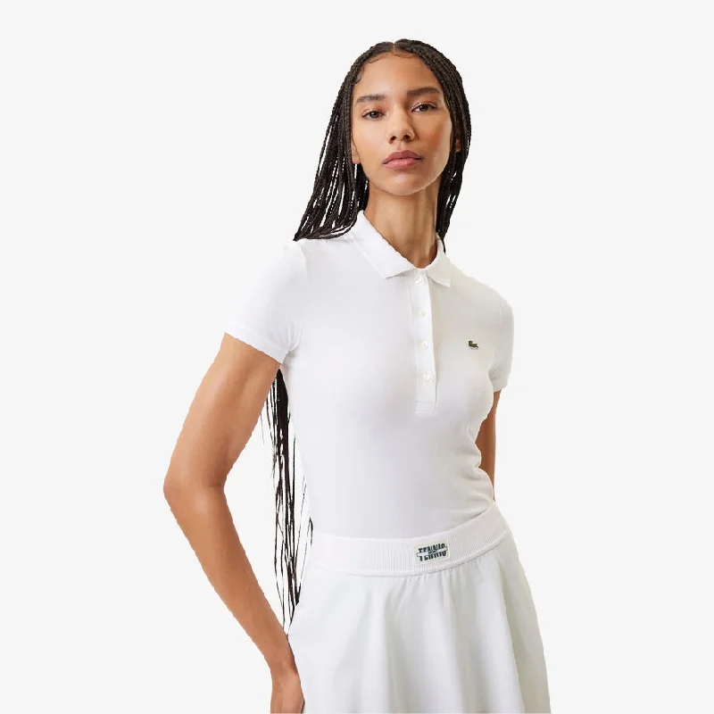 Women's Slim Fit Stretch Cotton Jersey Polo