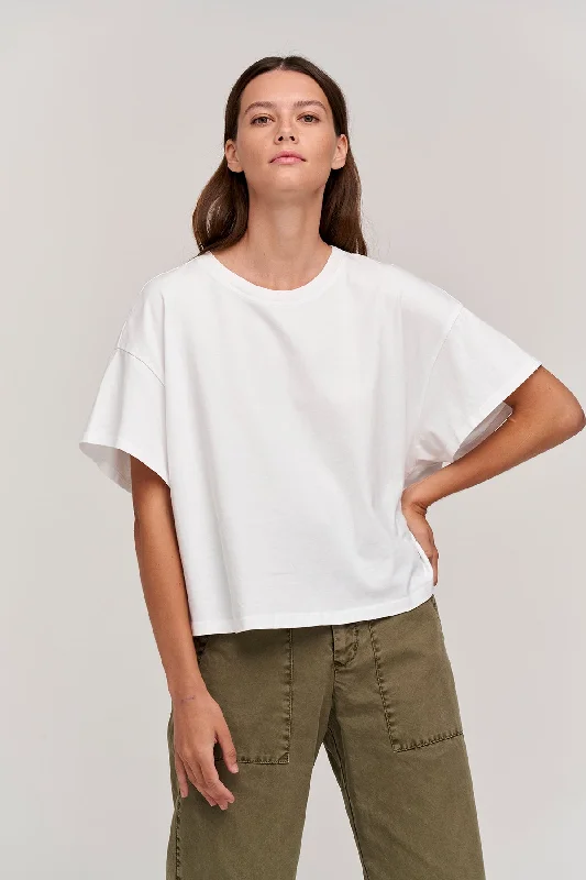 RACHELLE OVERSIZED CREW NECK TEE