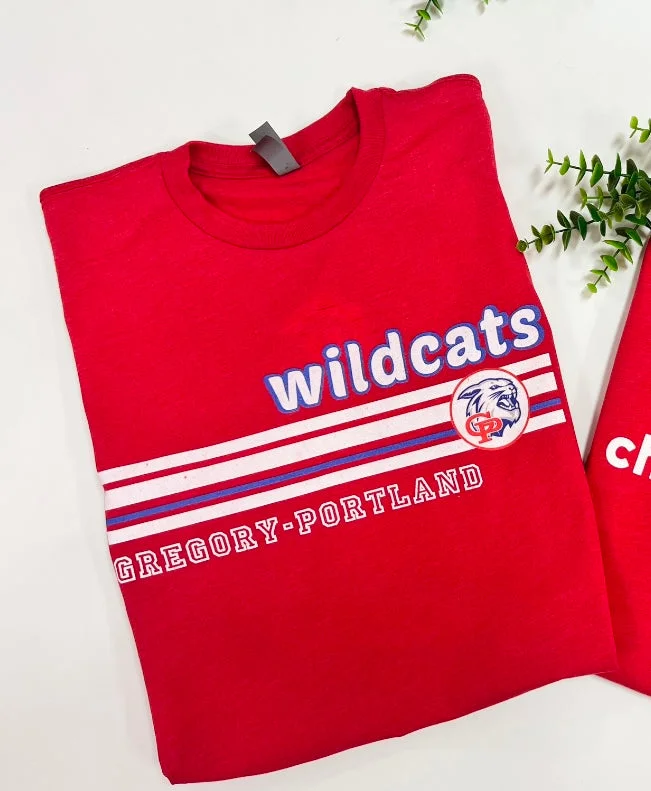 Wildcats line tee