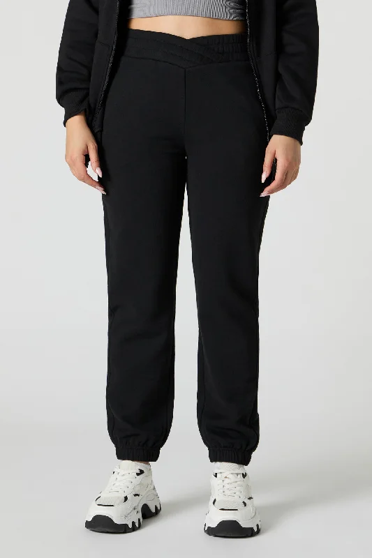 V Waist Fleece Jogger