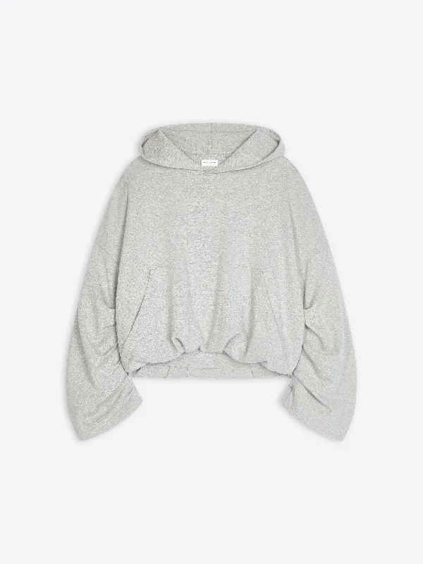 Draped hoodie