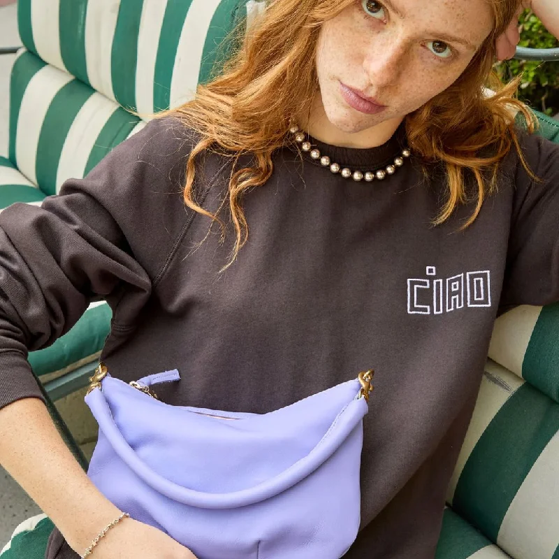 ""Ciao"" Sweatshirt (Cocoa)