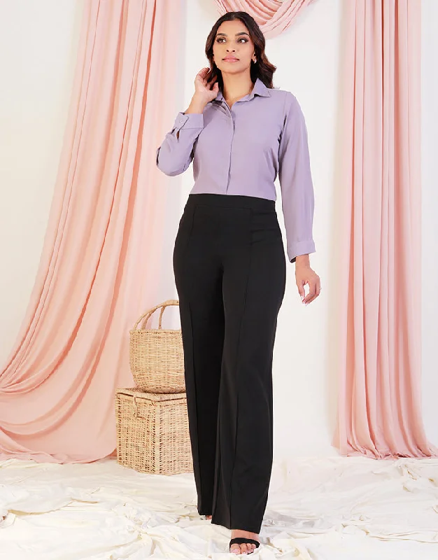 Long Sleeves Blouse with Placket