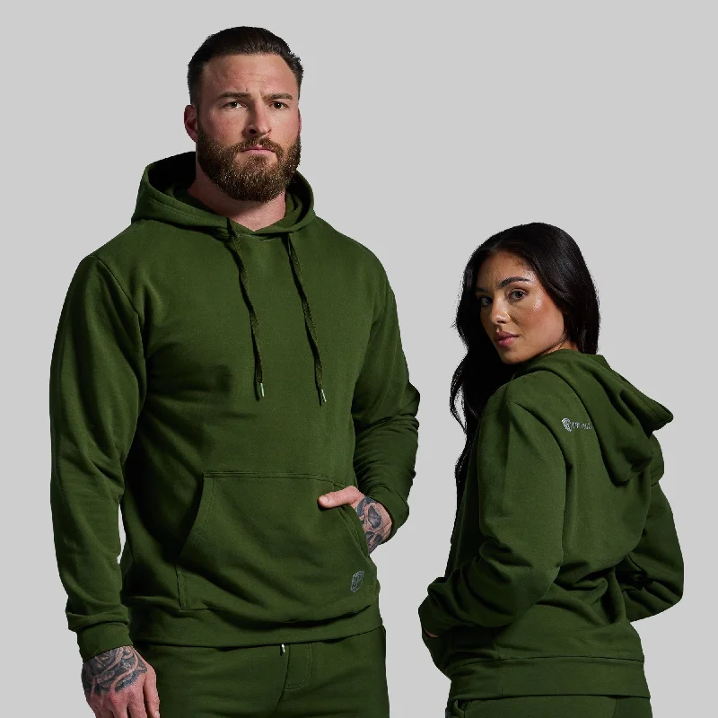 Unmatched Unisex Hoodie (Military Green)