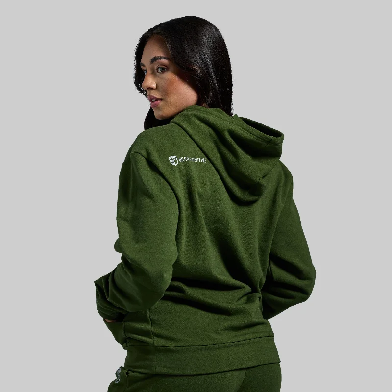 Unmatched Unisex Hoodie (Military Green)