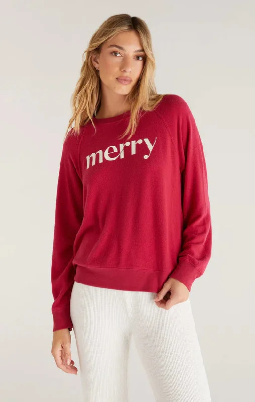 Z Supply Merry Long Sleeve Top